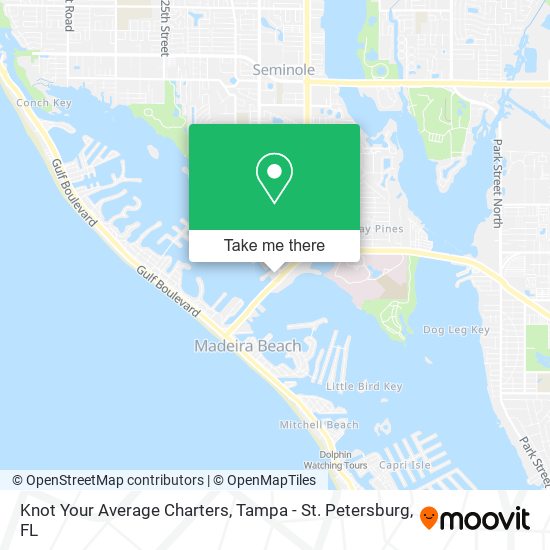 Knot Your Average Charters map