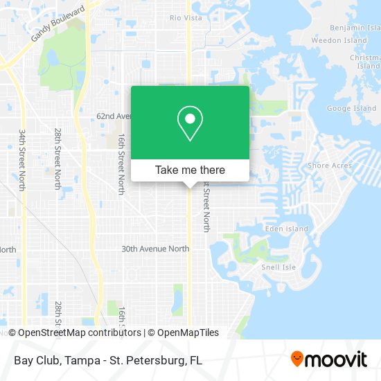 Mapa de Bay Club