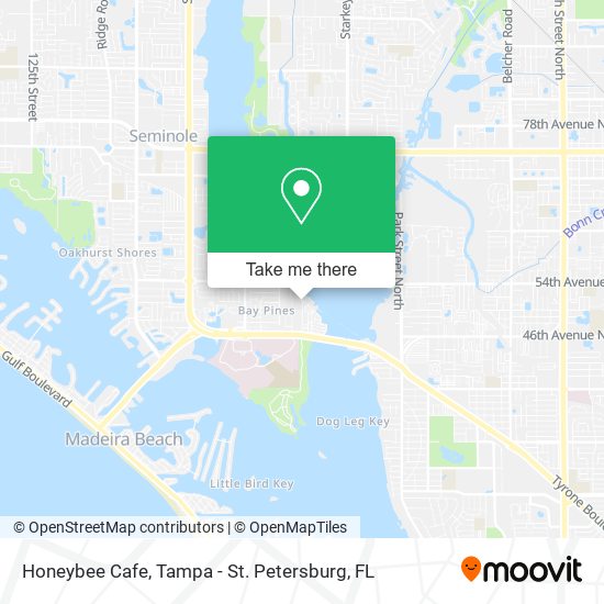 Honeybee Cafe map