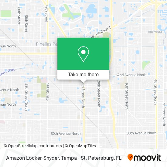 Amazon Locker-Snyder map