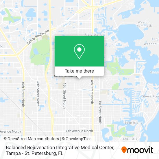 Balanced Rejuvenation Integrative Medical Center map