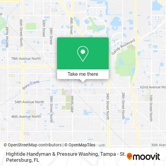 Mapa de Hightide Handyman & Pressure Washing