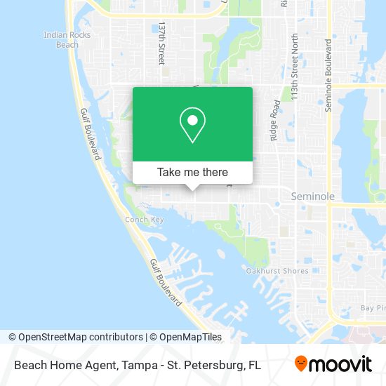 Beach Home Agent map