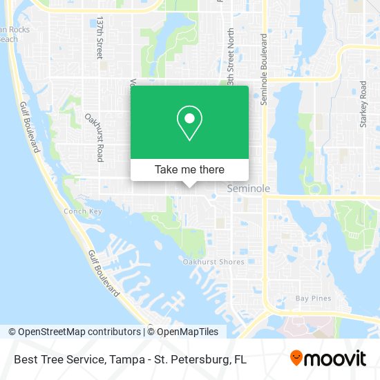 Best Tree Service map