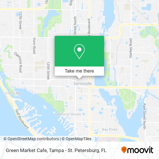 Green Market Cafe map