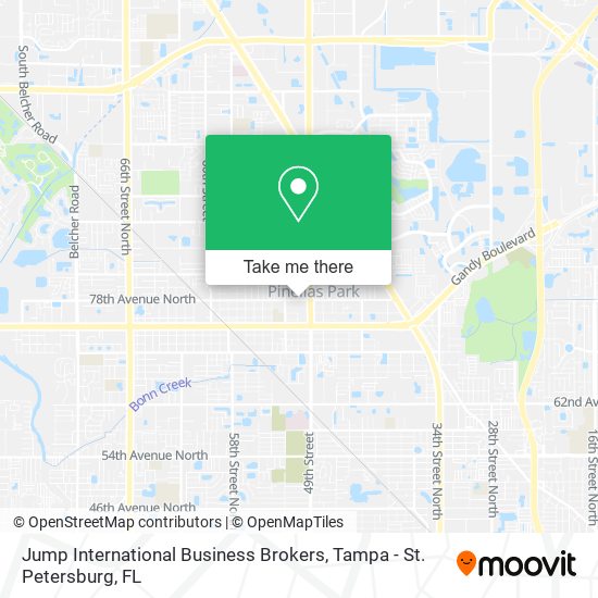 Mapa de Jump International Business Brokers