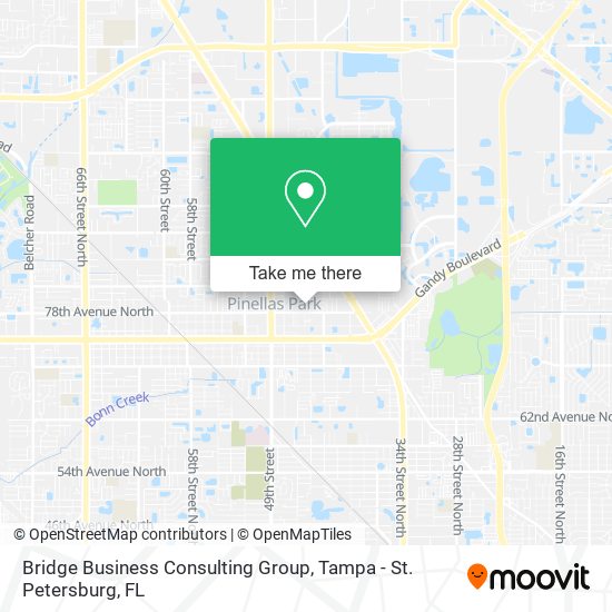 Bridge Business Consulting Group map