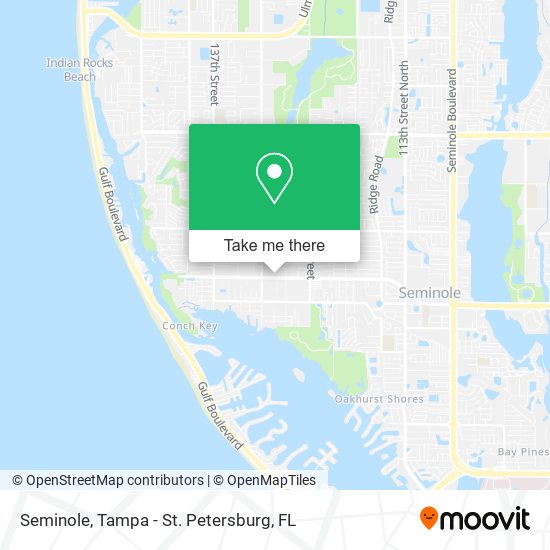 Mapa de Seminole