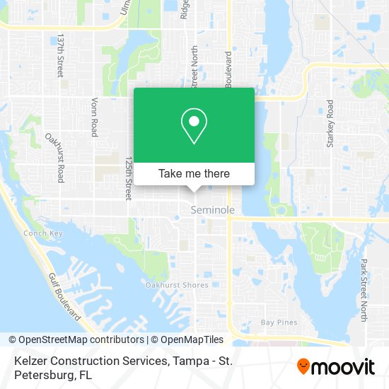 Mapa de Kelzer Construction Services