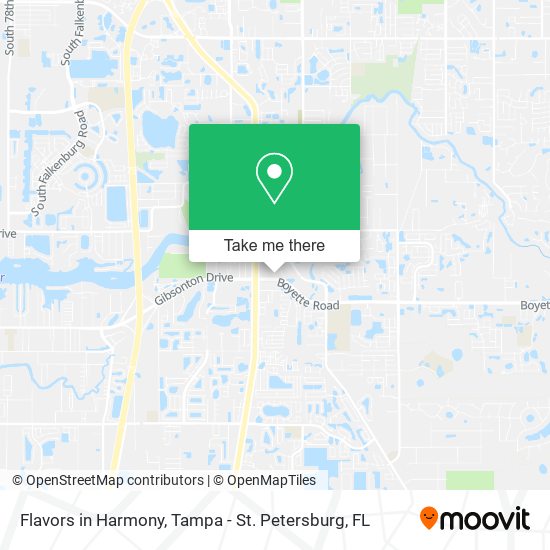 Flavors in Harmony map