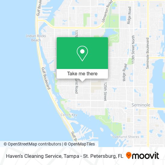Mapa de Haven's Cleaning Service