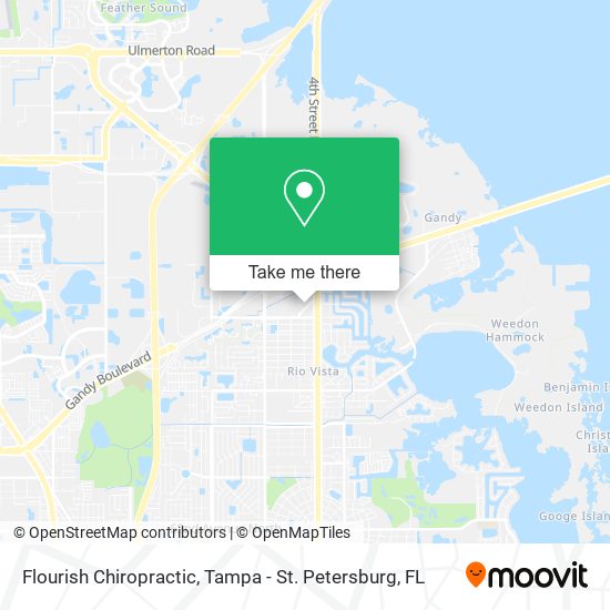 Mapa de Flourish Chiropractic