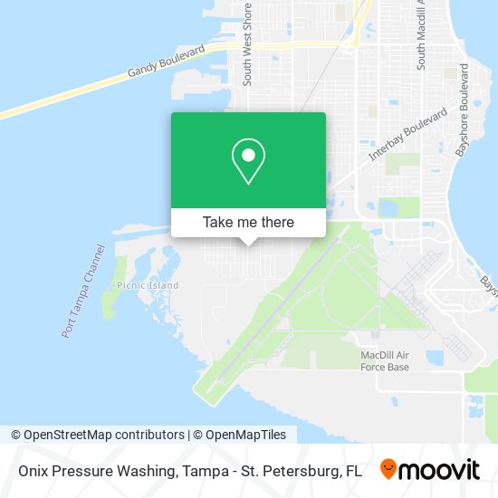 Onix Pressure Washing map