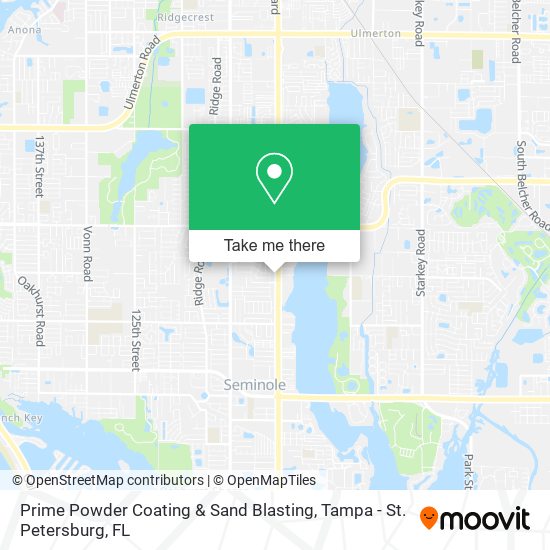 Prime Powder Coating & Sand Blasting map