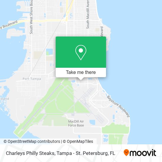 Charleys Philly Steaks map