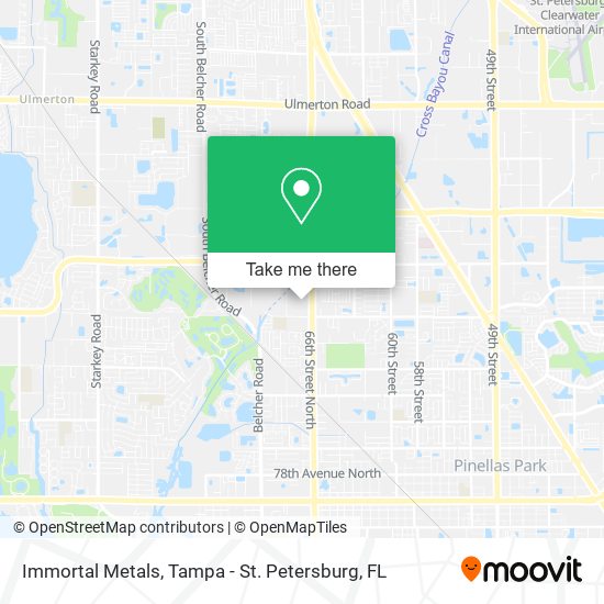 Immortal Metals map