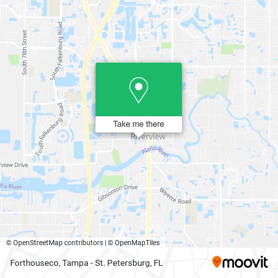 Forthouseco map