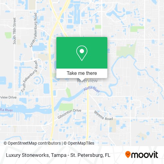 Luxury Stoneworks map
