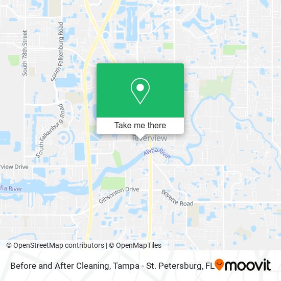 Before and After Cleaning map