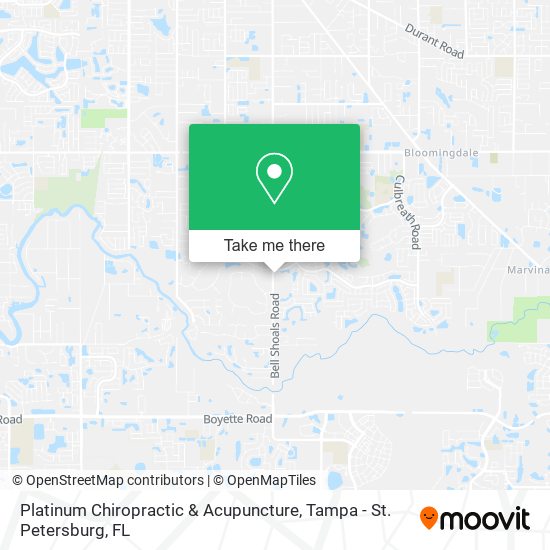 Platinum Chiropractic & Acupuncture map