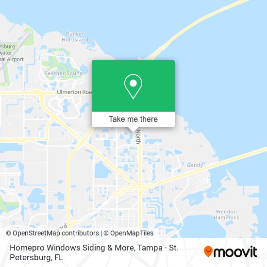 Homepro Windows Siding & More map