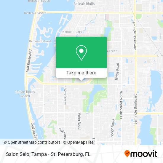Salon Selo map