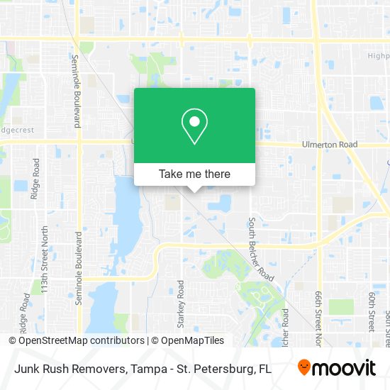 Junk Rush Removers map