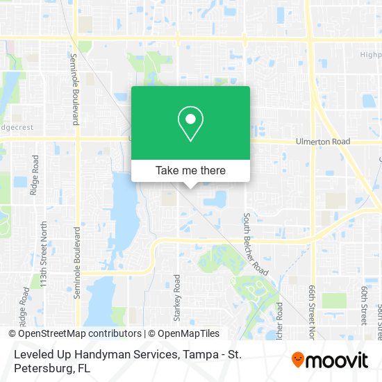 Leveled Up Handyman Services map