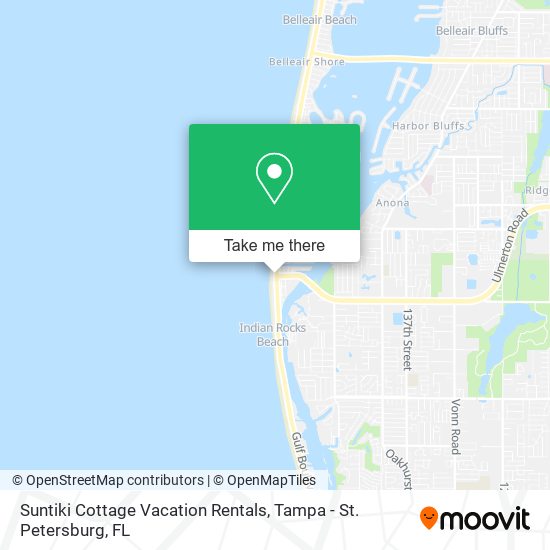 Mapa de Suntiki Cottage Vacation Rentals