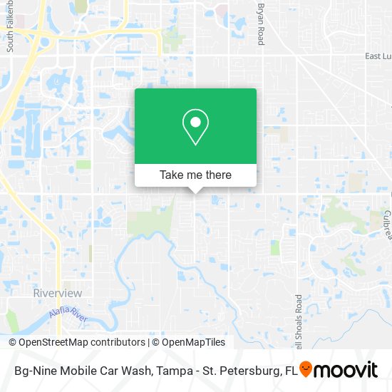Mapa de Bg-Nine Mobile Car Wash