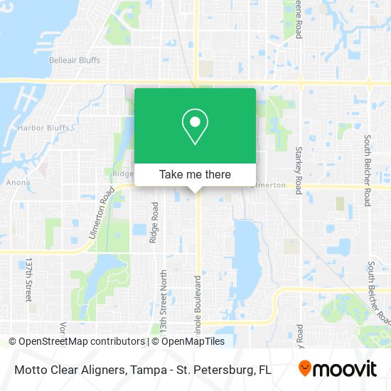 Motto Clear Aligners map