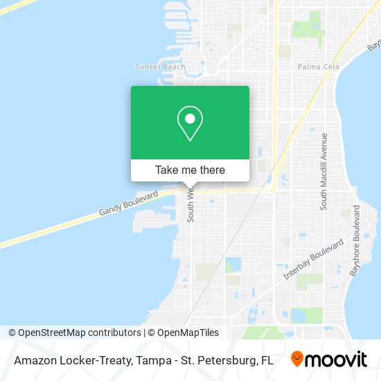 Mapa de Amazon Locker-Treaty