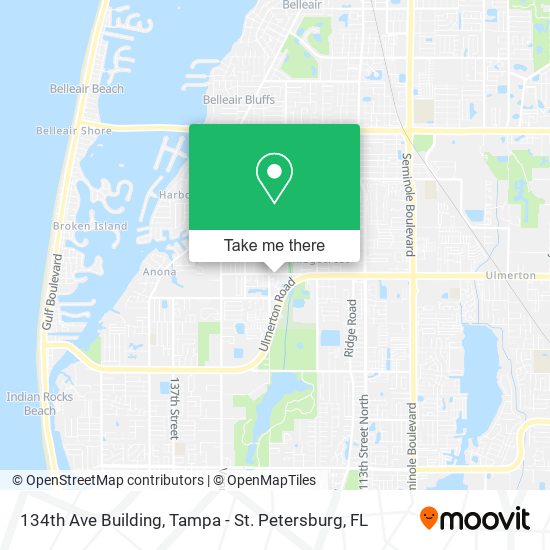 134th Ave Building map