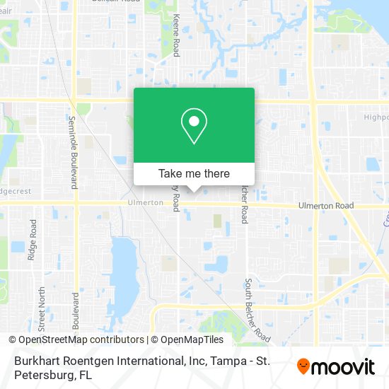 Mapa de Burkhart Roentgen International, Inc
