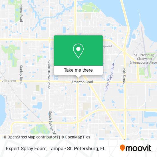 Mapa de Expert Spray Foam