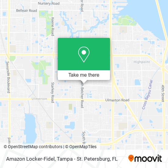 Mapa de Amazon Locker-Fidel