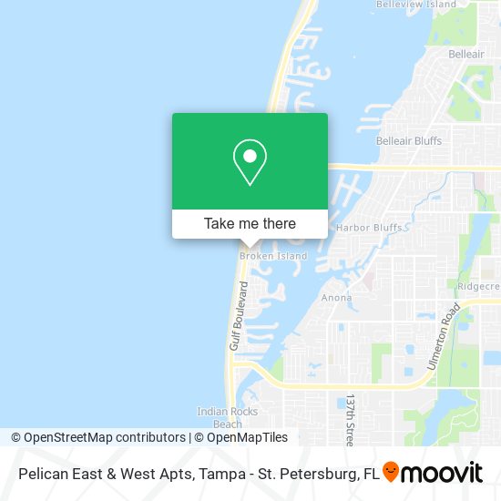 Pelican East & West Apts map