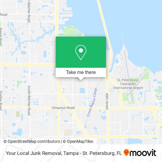 Your Local Junk Removal map