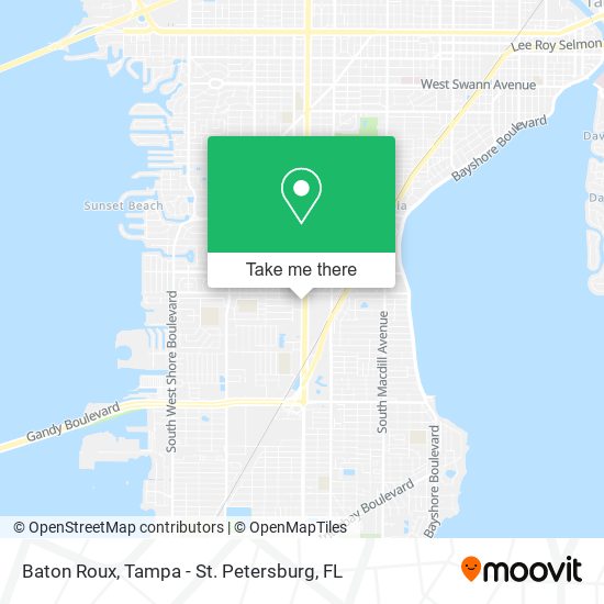 Baton Roux map