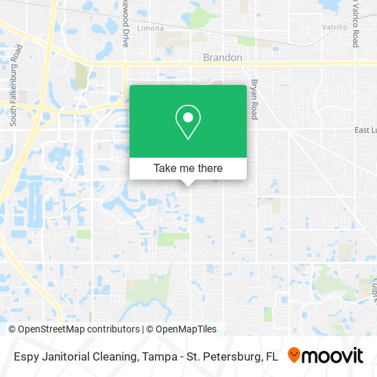 Espy Janitorial Cleaning map
