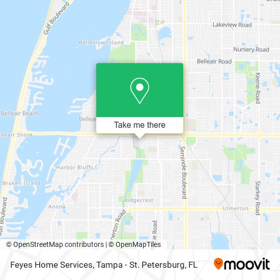 Mapa de Feyes Home Services