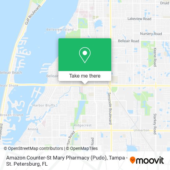 Mapa de Amazon Counter-St Mary Pharmacy (Pudo)