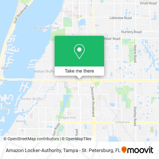 Amazon Locker-Authority map