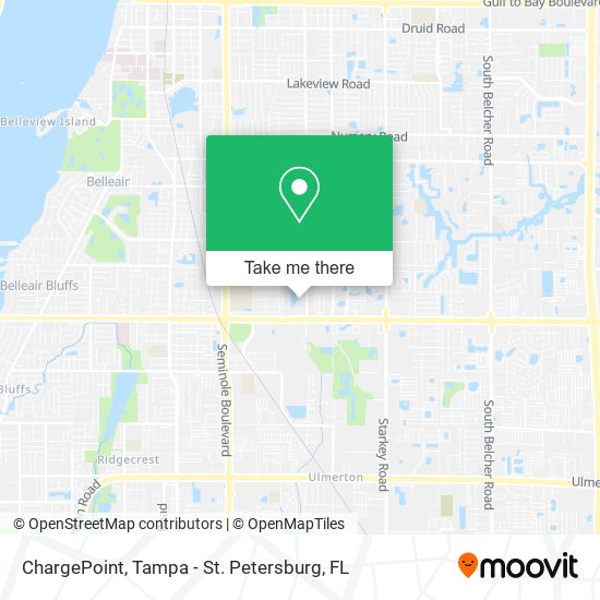ChargePoint map