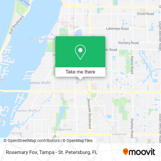 Rosemary Fox map