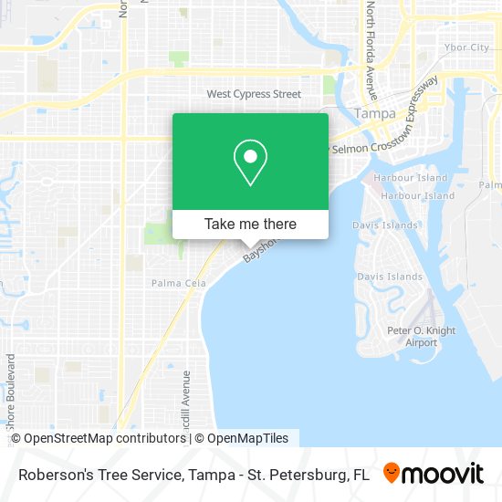 Mapa de Roberson's Tree Service