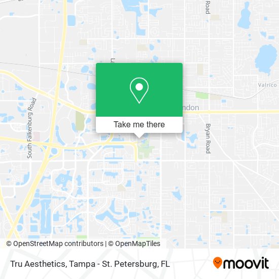 Tru Aesthetics map