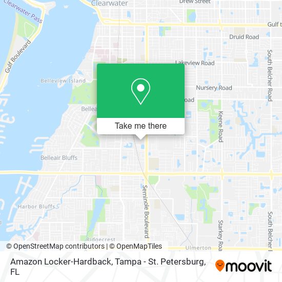 Amazon Locker-Hardback map
