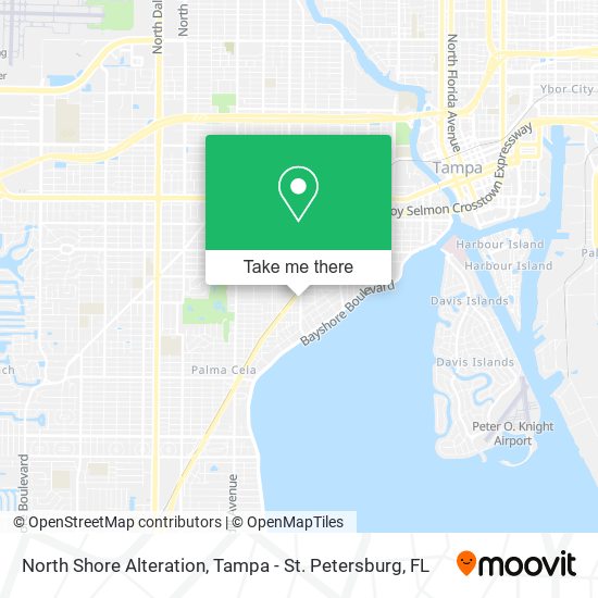 North Shore Alteration map