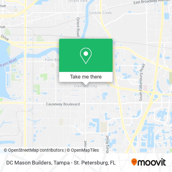 Mapa de DC Mason Builders